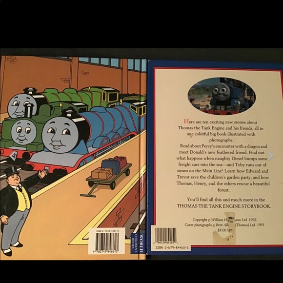 Thomas the Tank Engine Storybook 1ST ED Friends - Picture 2 of 6